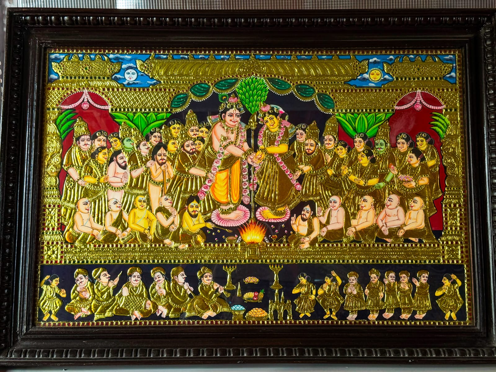 Krishna Rukmini Wedding Tanjore