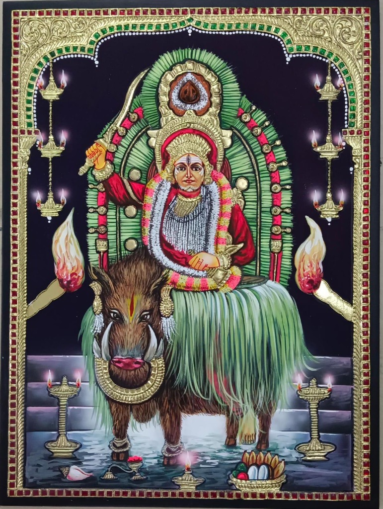 Framed Tanjore Art
