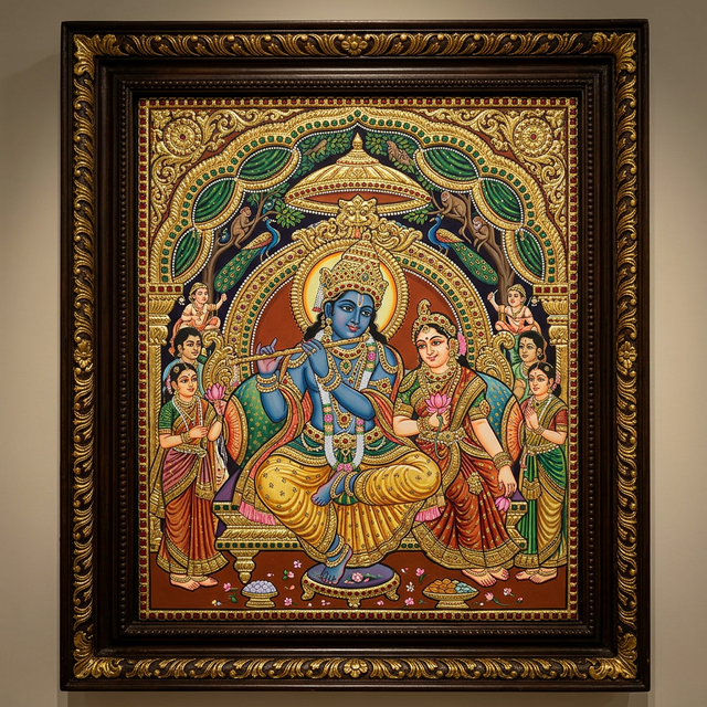Tanjore Art Detail